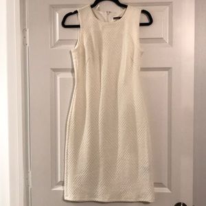 Cream Textured J McLaughlin Dress